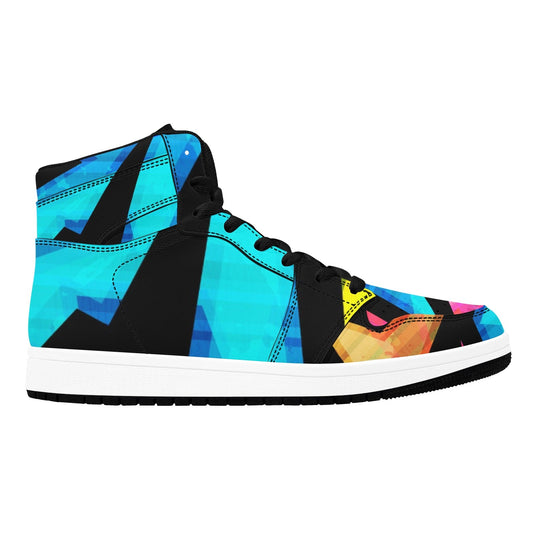 Multi-colored High top Sneakers