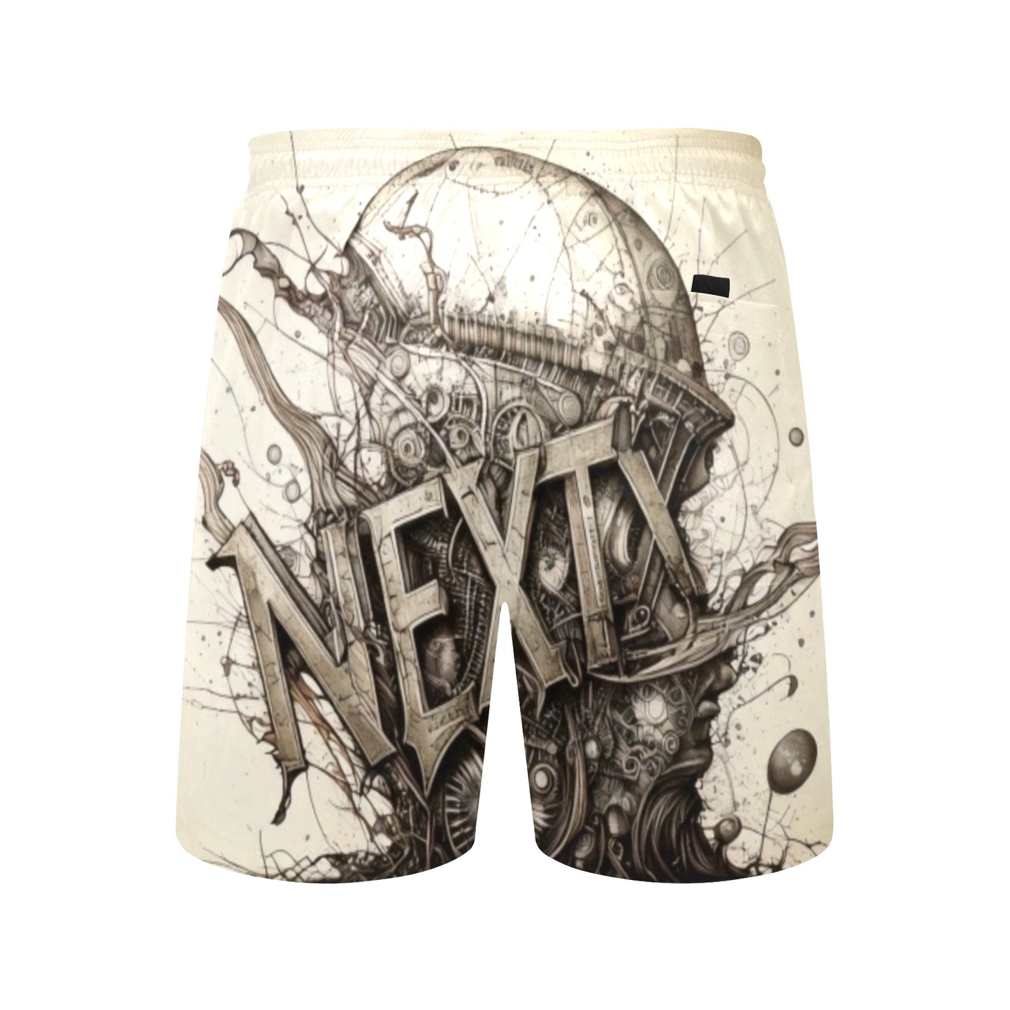 "Next" Bigo Custom Print  Beach Shorts