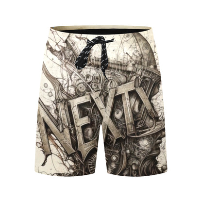 "Next" Bigo Custom Print  Beach Shorts