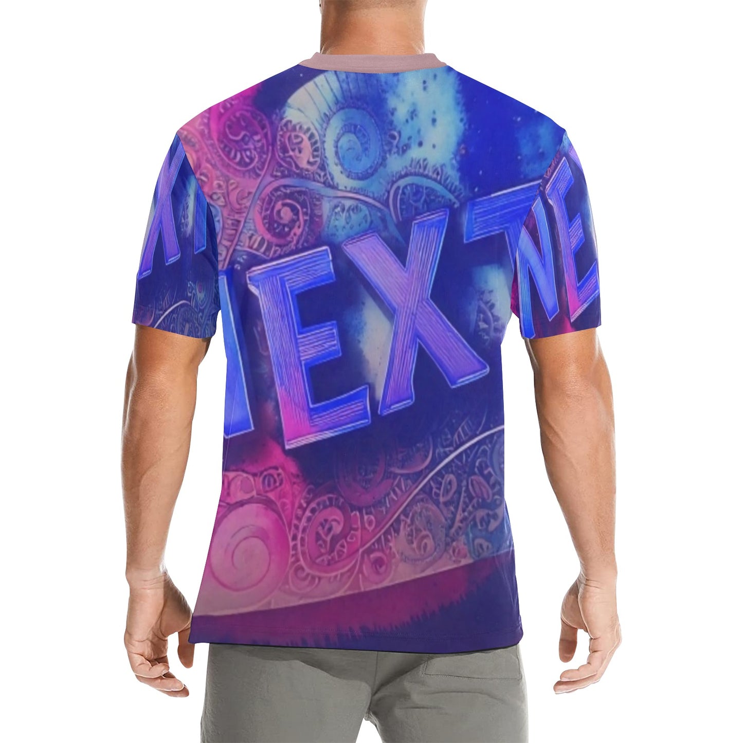Men's Nexxt Print All Over Custom Bigo inspired T-Shirt