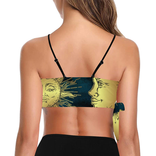 Sun and Moon Knot Side Bikini Top