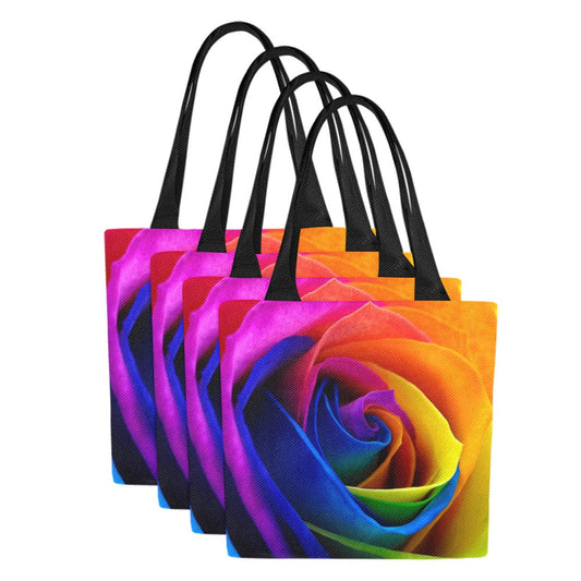Rainbow Rose Tote (Set of 4)