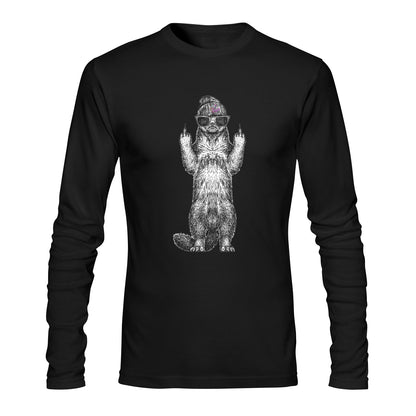 Honey Badger Bigo Custom Long sleeve T-shirt
