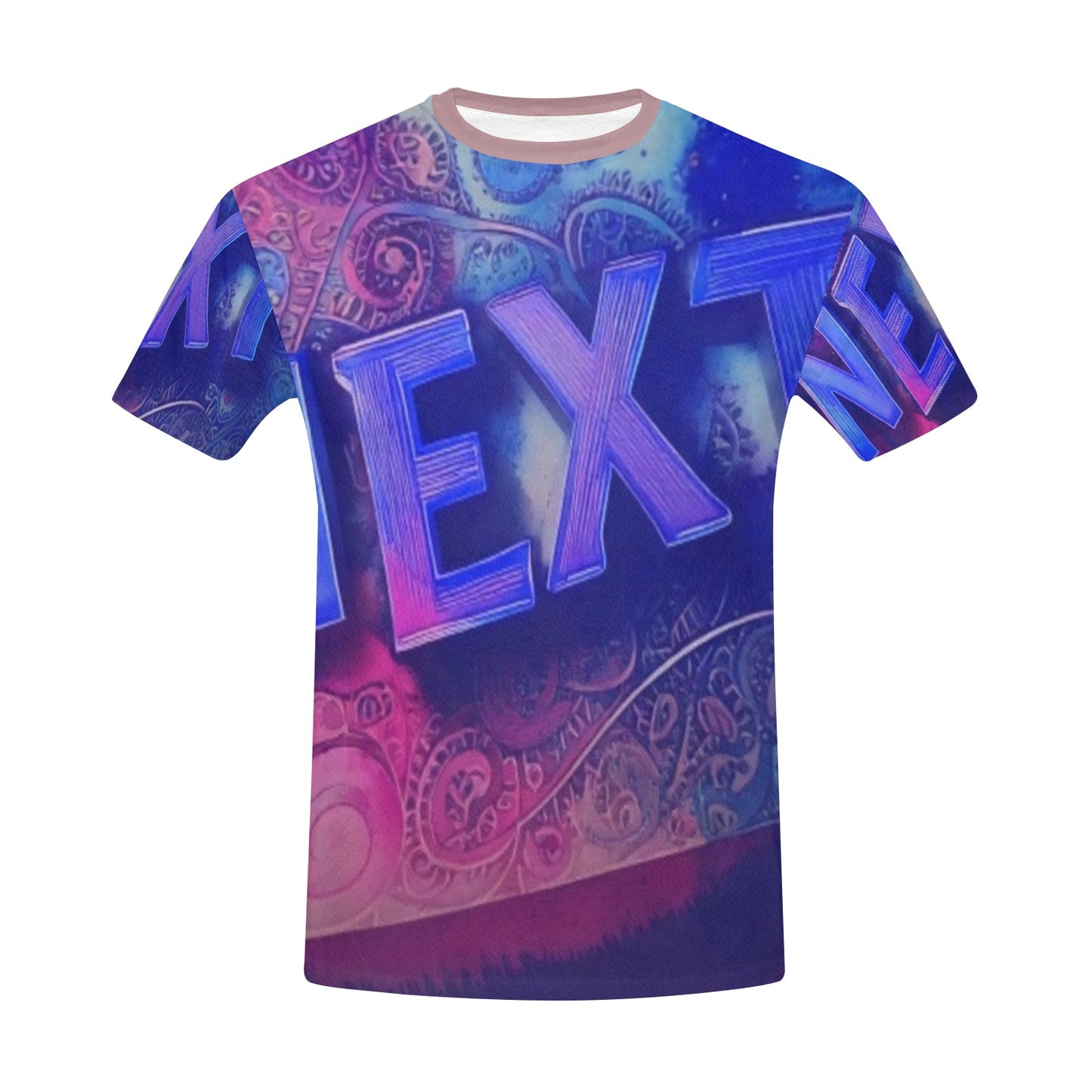 Men's Nexxt Print All Over Custom Bigo inspired T-Shirt