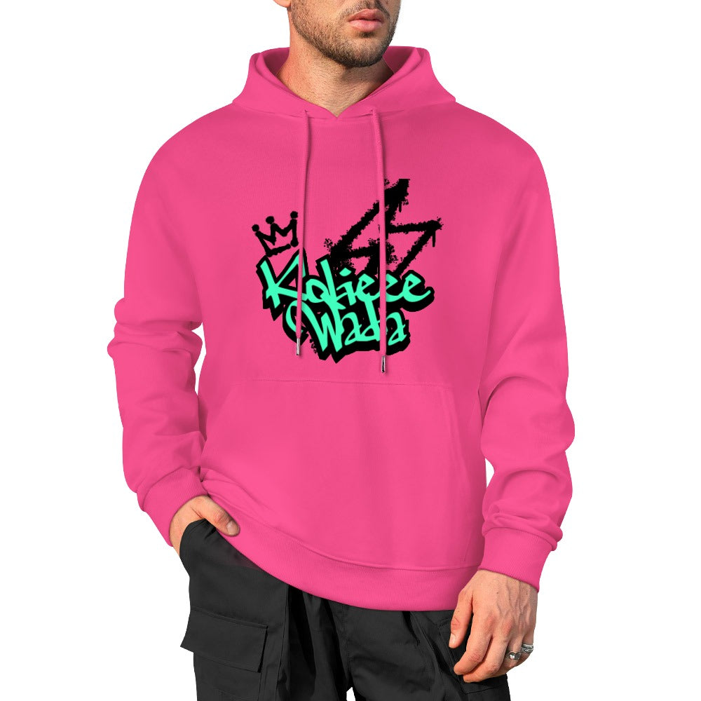 Kolieee Wada Pink Hooded Sweatshirt