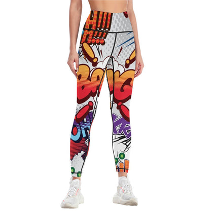 Women's Comic Book Leggings