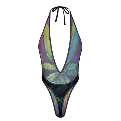 Deep "V" One-Piece Swimsuit